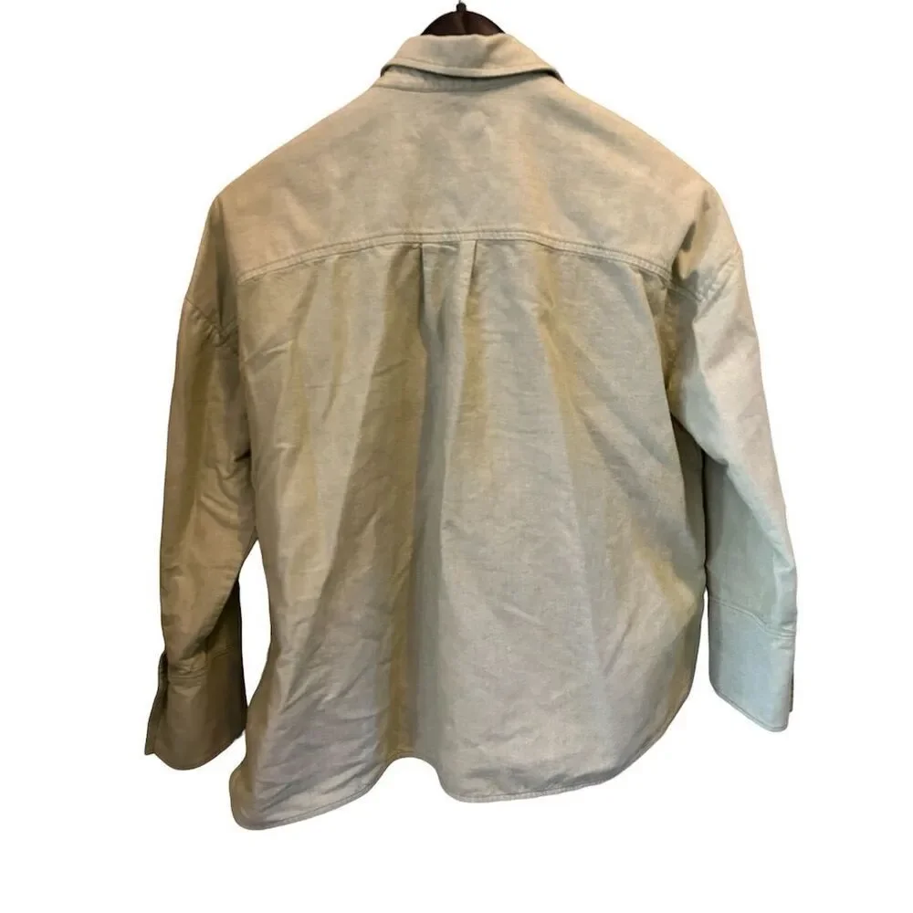 Everlane Men sage green  Button-Up Shirt Size‎ S Long Sleeve Relaxed Fit